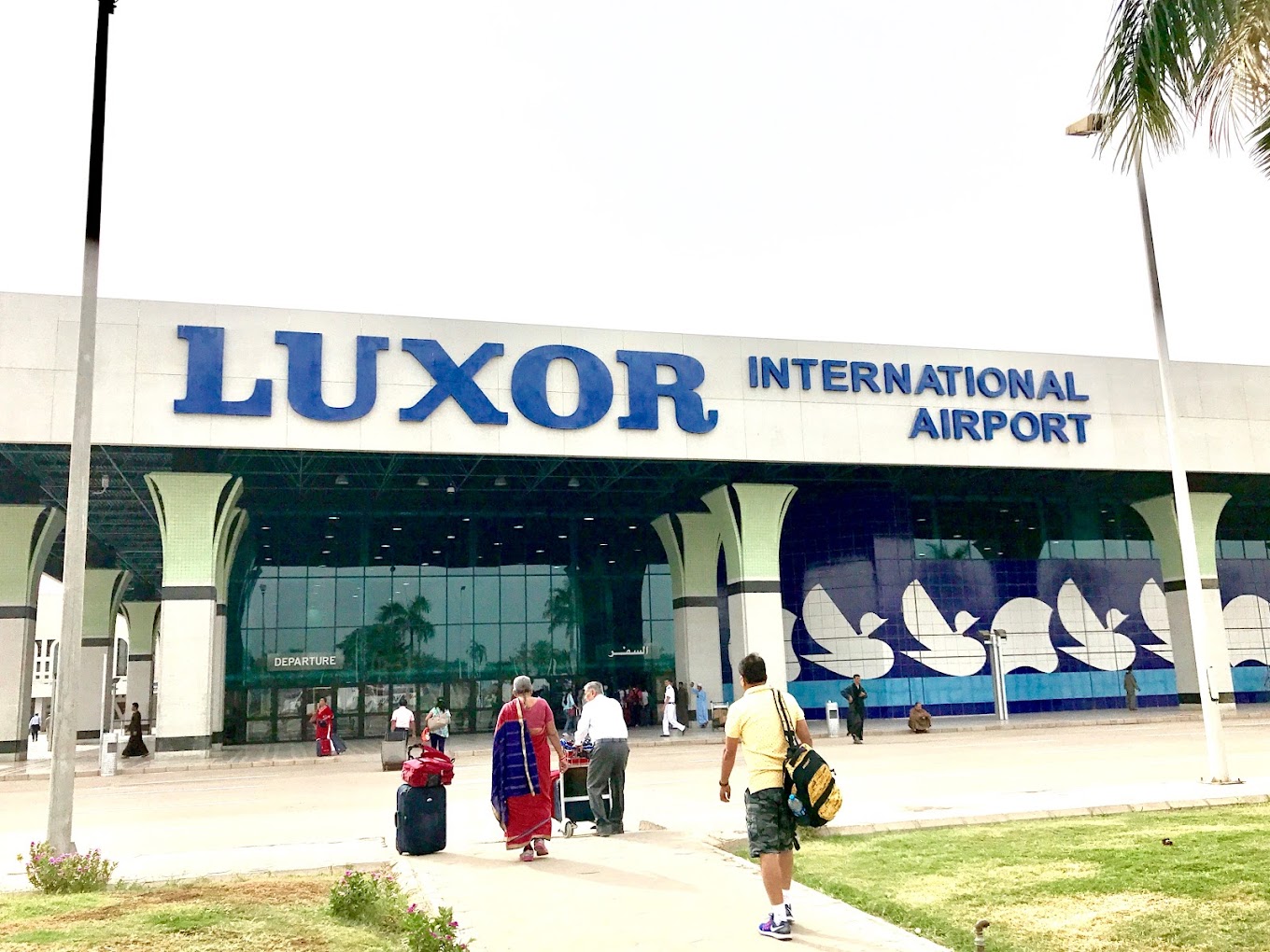Entrance of Luxor Airport