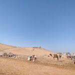 Qubbet el-Hawa archaeological site on the west bank of the Nile in Aswan, Egypt, with ancient rock-cut tombs
