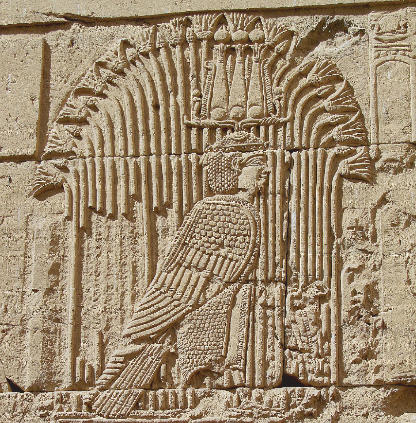 Mandulis as a Ba in kalabsha temple