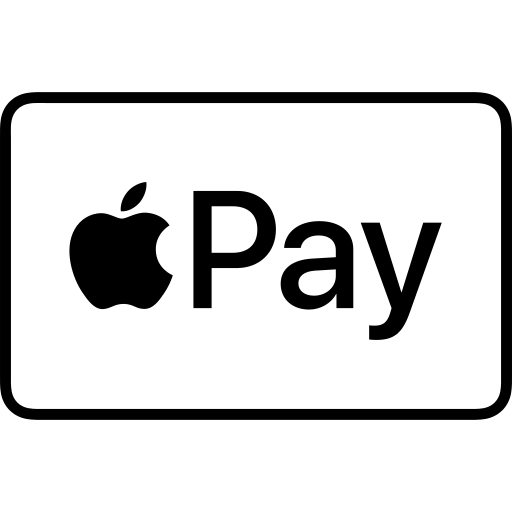 The image displays the Apple Pay logo, Apple’s secure mobile payment and digital wallet service.