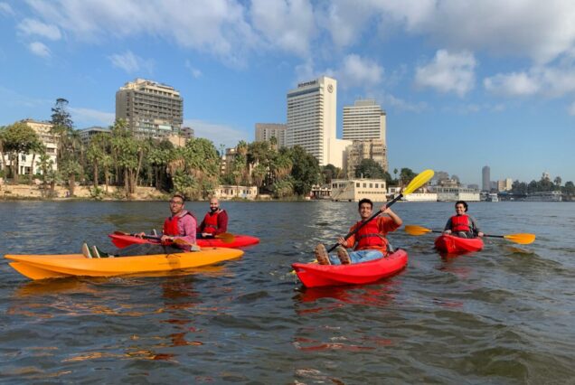 Kayaking in Cairo