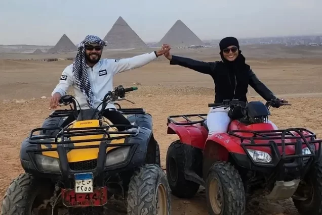 Quad Bike Trip Around Giza Pyramids