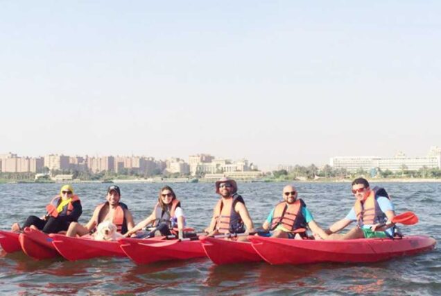 Kayaking in Cairo