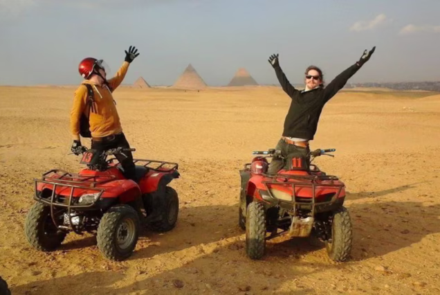 Quad Bike Trip Around Giza Pyramids