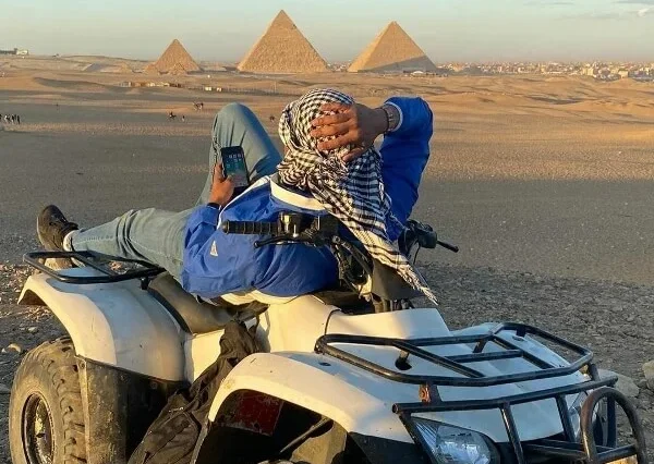 Quad Bike Trip Around Giza Pyramids