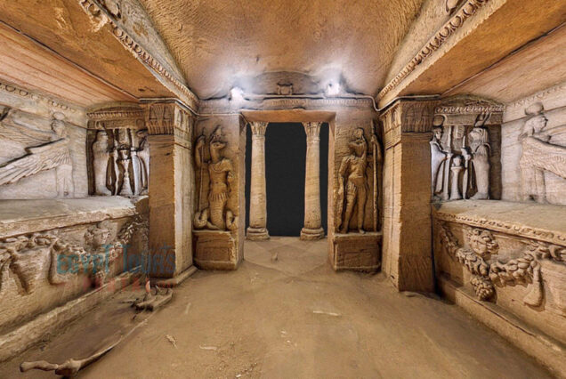 Catacombs-of-Kom-El-Shoqafa-in-Alexandria-Egypt