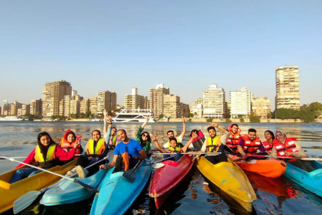 Kayaking in Cairo