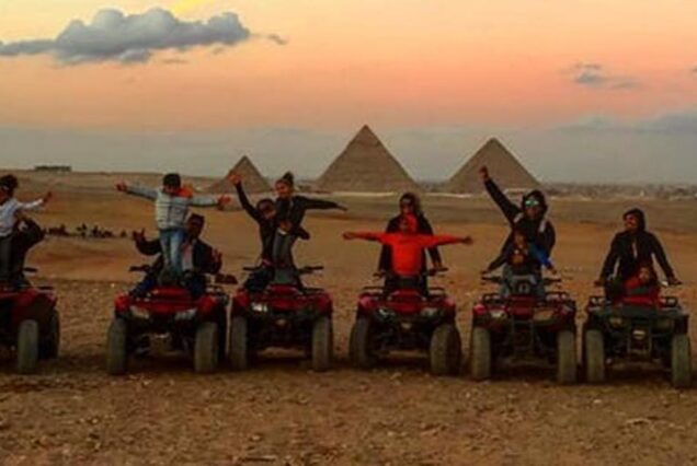 Quad Bike Trip Around Giza Pyramids