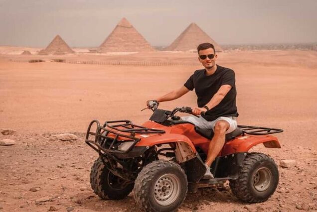 Quad Bike Trip Around Giza Pyramids