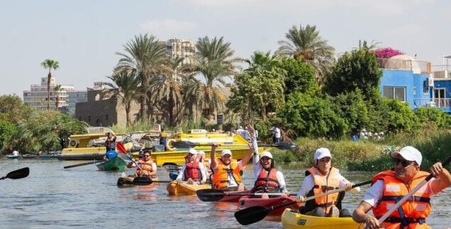 Kayaking in Cairo