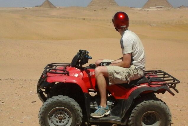 Quad Bike Trip Around Giza Pyramids