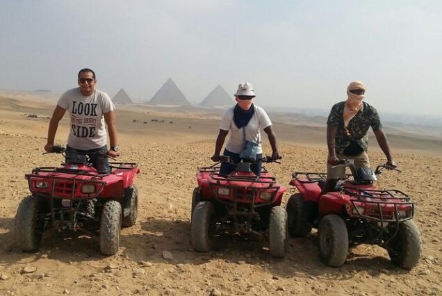 Quad Bike Trip Around Giza Pyramids
