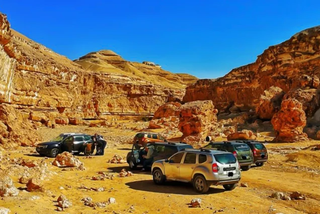 Wadi Degla nature reserve tour from Cairo